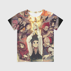 Футболка детская Изуку, цвет: 3D-принт
