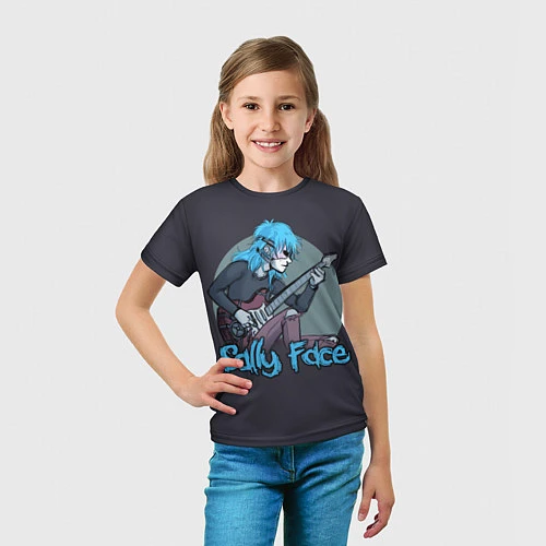 Детская футболка Sally Face: Rock / 3D-принт – фото 5