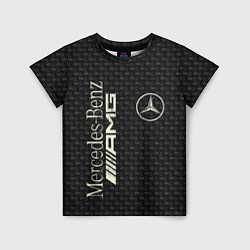 Футболка детская Mercedes AMG: Dark Side, цвет: 3D-принт