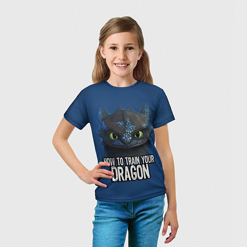 Детская футболка How to train your dragon / 3D-принт – фото 5