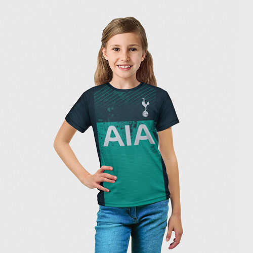 Детская футболка FC Tottenham: Dele Alli Third 18-19 / 3D-принт – фото 5