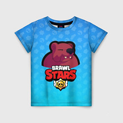 Футболка детская Bear: Brawl Stars, цвет: 3D-принт