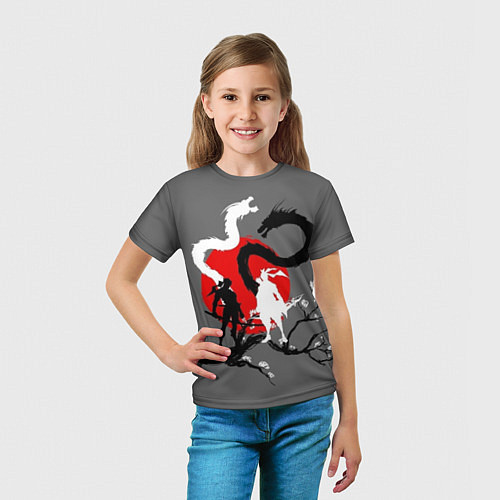 Детская футболка Битва драконов / 3D-принт – фото 5