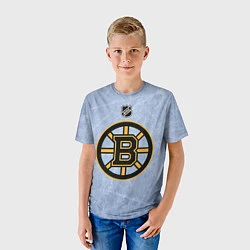 Футболка детская Boston Bruins: Hot Ice, цвет: 3D-принт — фото 2