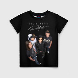 Футболка детская Tokio Hotel pop-rock band, цвет: 3D-принт