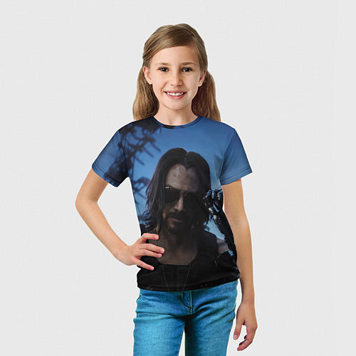 Детская футболка Киану Ривз / 3D-принт – фото 5