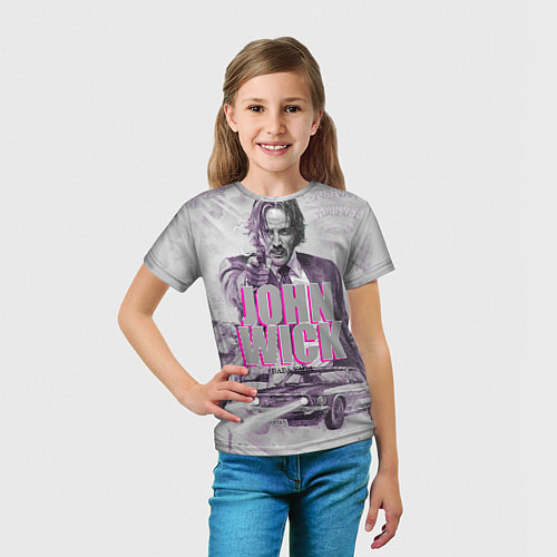 Детская футболка John Wick / 3D-принт – фото 5