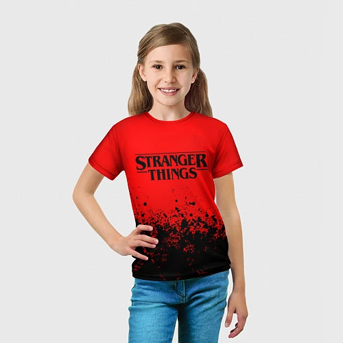 Детская футболка STRANGER THINGS / 3D-принт – фото 5