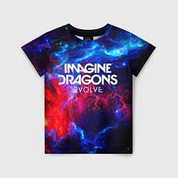 Футболка детская IMAGINE DRAGONS, цвет: 3D-принт