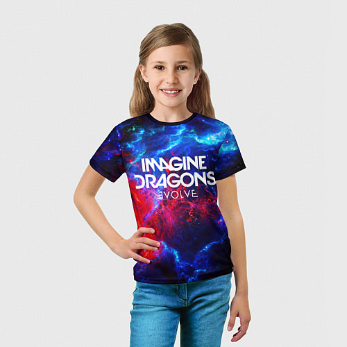 Детская футболка IMAGINE DRAGONS / 3D-принт – фото 5