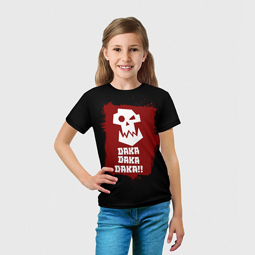 Детская футболка Daka-дакка: орки / 3D-принт – фото 5