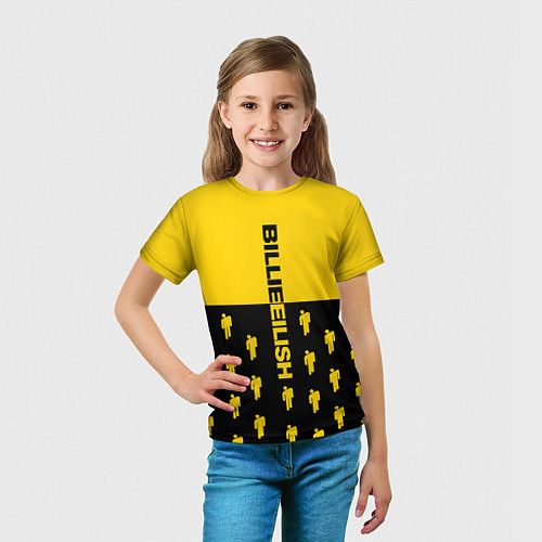 Детская футболка BILLIE EILISH / 3D-принт – фото 5