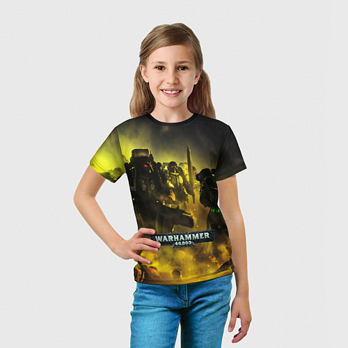 Детская футболка Warhammer 40K - Космические Десантники / 3D-принт – фото 5