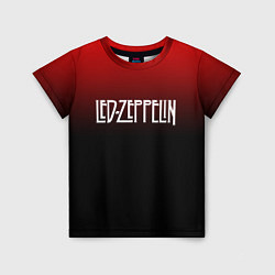 Футболка детская Led Zeppelin, цвет: 3D-принт