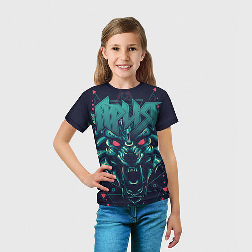 Детская футболка Ария / 3D-принт – фото 5