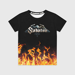 Футболка детская Sabaton, цвет: 3D-принт