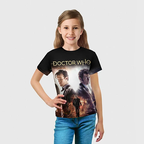 Детская футболка Доктор Кто / 3D-принт – фото 5