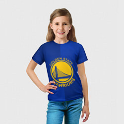 Футболка детская GOLDEN STATE WARRIORS, цвет: 3D-принт — фото 2