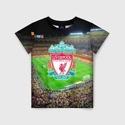 Футболка детская FC Liverpool, цвет: 3D-принт