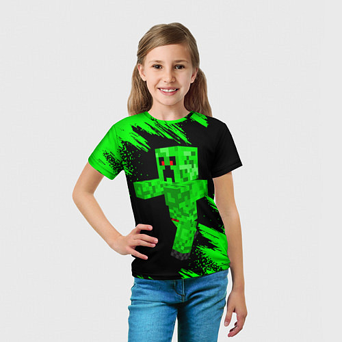 Детская футболка MINECRAFT / 3D-принт – фото 5