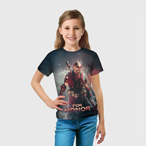 Детская футболка Shadows of the Hitokiri art / 3D-принт – фото 5