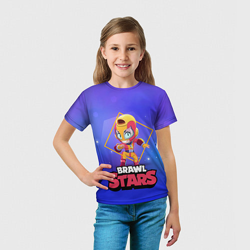 Детская футболка Brawl Stars Max / 3D-принт – фото 5