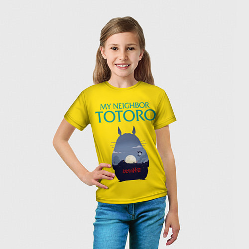 Детская футболка Тоторо / 3D-принт – фото 5