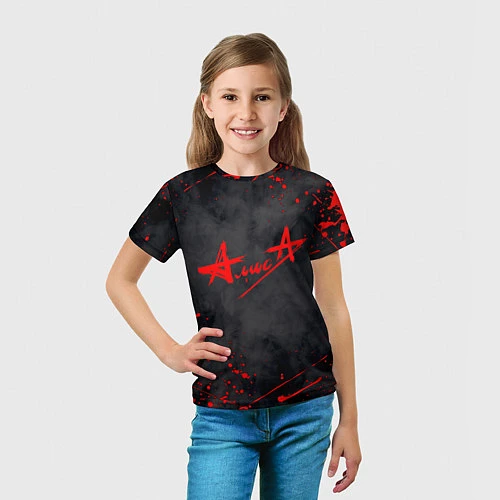 Детская футболка АлисА / 3D-принт – фото 5