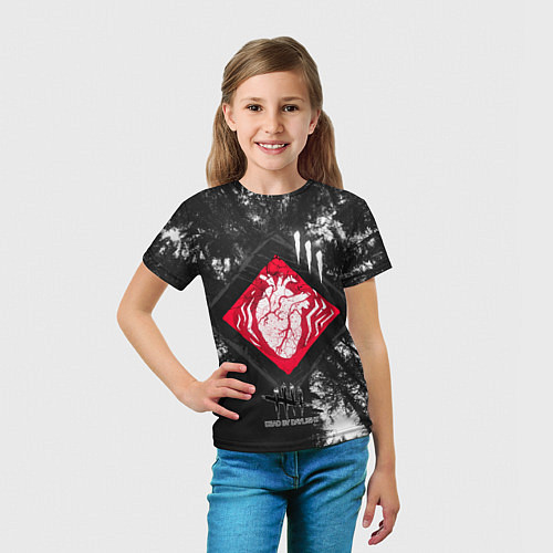 Детская футболка DBD - beating heart / 3D-принт – фото 5