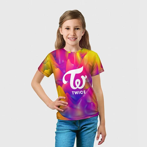 Детская футболка TWICE / 3D-принт – фото 5