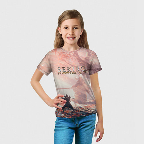 Детская футболка Sekiro - Boss Fight / 3D-принт – фото 5