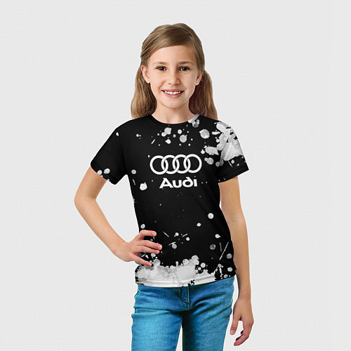 Детская футболка Ауди / 3D-принт – фото 5