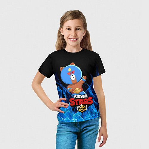 Детская футболка BRAWL STARS EL BROWN / 3D-принт – фото 5