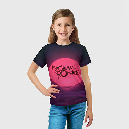 Детская футболка MCR Logo / 3D-принт – фото 5