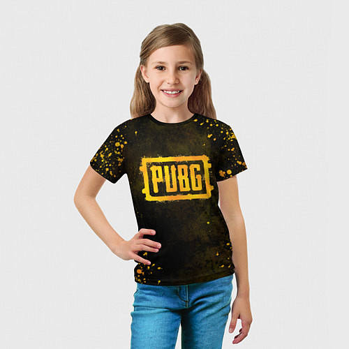 Детская футболка PUBG / 3D-принт – фото 5