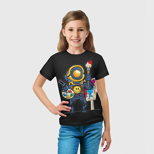 Детская футболка Apex Legends / 3D-принт – фото 5