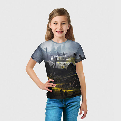 Детская футболка СТАЛКЕР / 3D-принт – фото 5