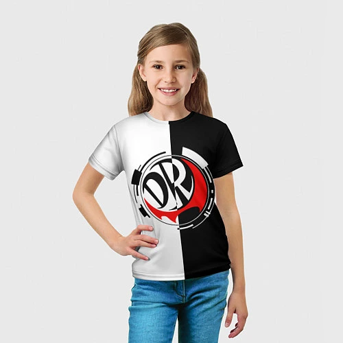 Детская футболка MONOKUMA DANGANRONPA / 3D-принт – фото 5