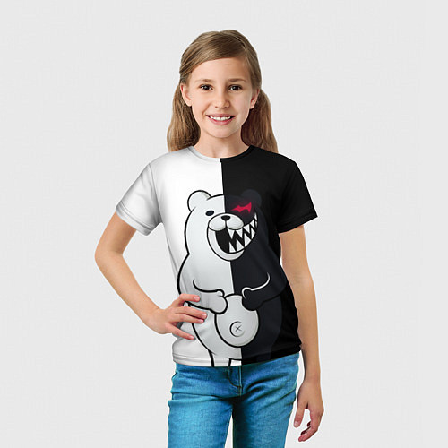 Детская футболка MONOKUMA / 3D-принт – фото 5