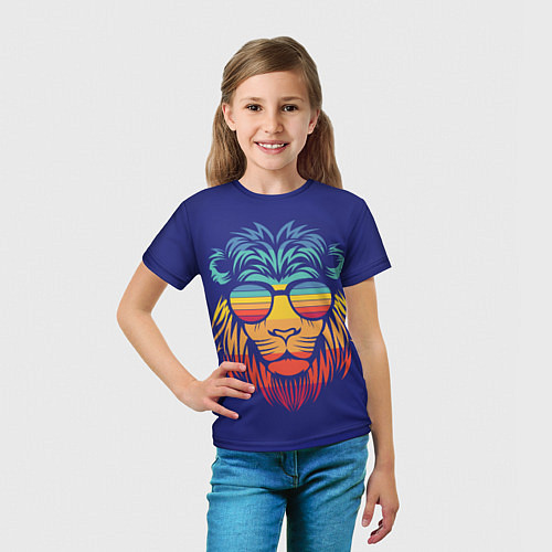Детская футболка LION2 / 3D-принт – фото 5