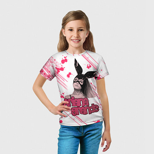 Детская футболка ARIANA GRANDE / 3D-принт – фото 5