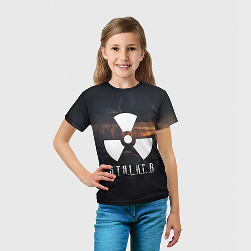 Детская футболка STALKER / 3D-принт – фото 5