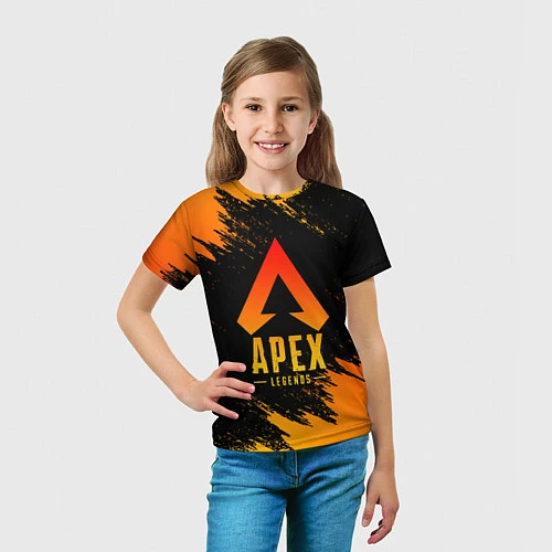 Детская футболка APEX LEGENDS / 3D-принт – фото 5