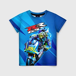 Футболка детская Suzuki MotoGP, цвет: 3D-принт