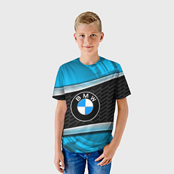 Футболка детская BMW, цвет: 3D-принт — фото 2