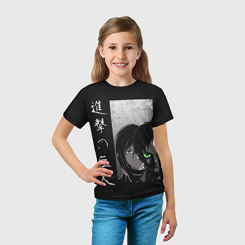 Детская футболка Атака Титанов / 3D-принт – фото 5