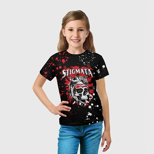 Детская футболка Stigmata / 3D-принт – фото 5