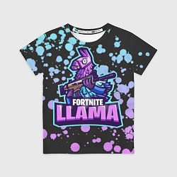 Футболка детская Fortnite LLAMA, цвет: 3D-принт