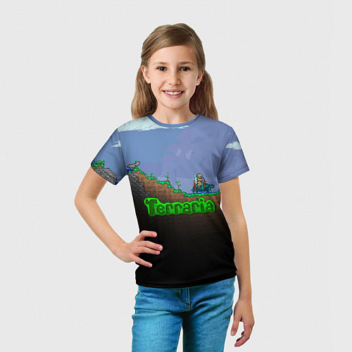 Детская футболка Terraria game / 3D-принт – фото 5