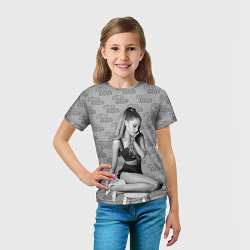 Детская футболка ARIANA GRANDE / 3D-принт – фото 5
